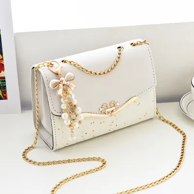 Elegant Bow Charm Shoulder Bag For Women 